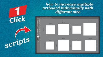Increase Multiple Artboards Individually in Illustrator | Powerful Script Tutorial