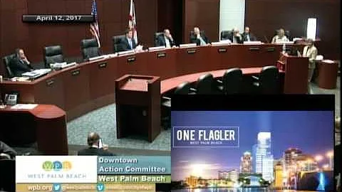 Janet Mosher speaking at the Downtown Action Commi...