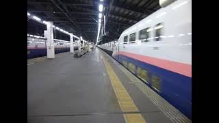【E4系】上越新幹線 回送列車発車@新潟 2020年2月