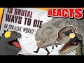 Godzilla Reacts To 10 Horrible Ways To Die in JURASSIC WORLD! Ep 1 | In-Depth Analysis |