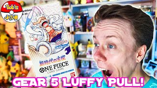 Gear 5 Luffy Pull! Opening up more One Piece Cards  OP5!