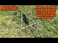 Advanced ropecraft  diy simple modular ropecraft system to rapidly build the roycroft pack frame