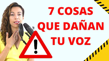 ¿Qué alimentos dañan tu voz?