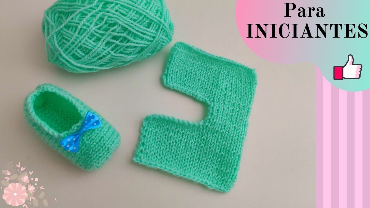 youtube sapatinho de trico