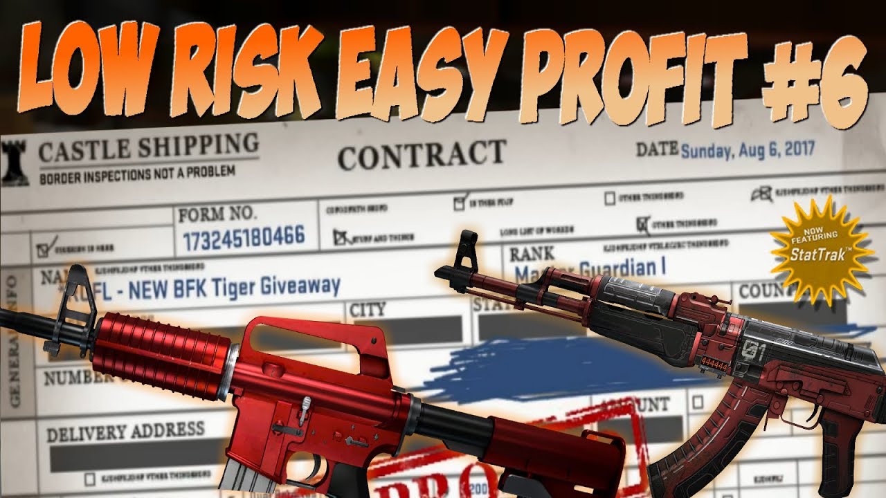 CS:GO - Cheap Low Risk Trade Up Contract - #6 - YouTube