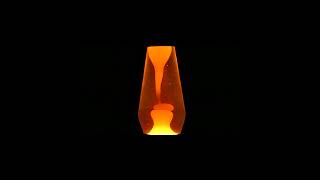Lava Lamp HD Yellow Orange Liquid - 3 Hours