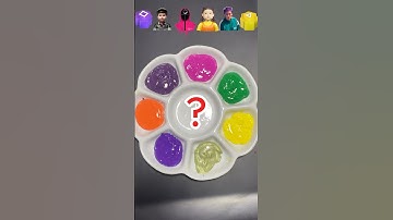 Guess the mixed color of Squid Game 2 （Part 3） #squidgame #squidgame2 #colormixing #satisfying