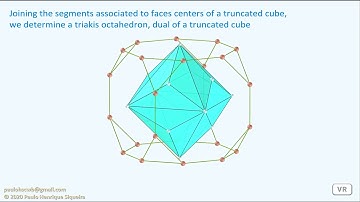 O cubo truncado e seu dual - The truncated cube and its dual