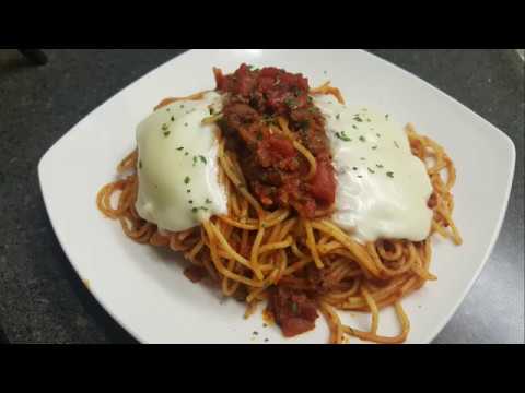 Easy and Delicious Pasta Sauce with Beef and Chorizo