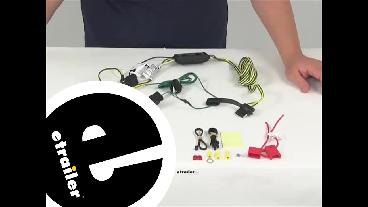 etrailer Curt Custom Fit Vehicle Wiring Trailer Hitch Wiring C56180 Review YouTube