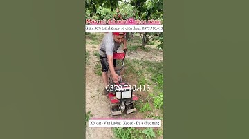 Máy Xới Đất Mini 4 chức năng nhập khẩu