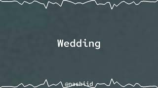 Muhammad Al Muqit - Wedding || sped up | vocals only Resimi