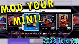 Add games to your Mini NES, SNES, and Genesis/ MegaDrive with Hakchi CE! | 2023 Tutorial