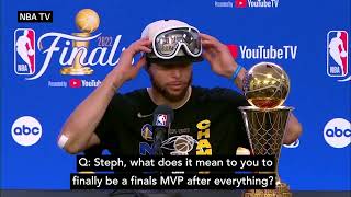 Fmvp Curry, Kerr, Green, Thompson React As Warriors Win 4Th Championship In 8 Years Nba 金州勇士 库里