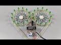 [NEW] Top 2 Electronic Project 2021 | Dual Ring Running LED Chaser with Night Lamp using Glue stick