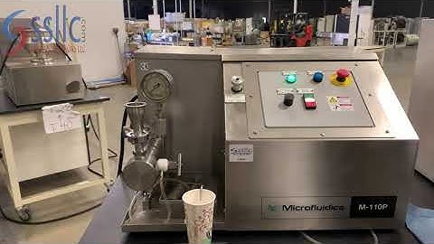 Microfluidics M 110P Microfluidizer