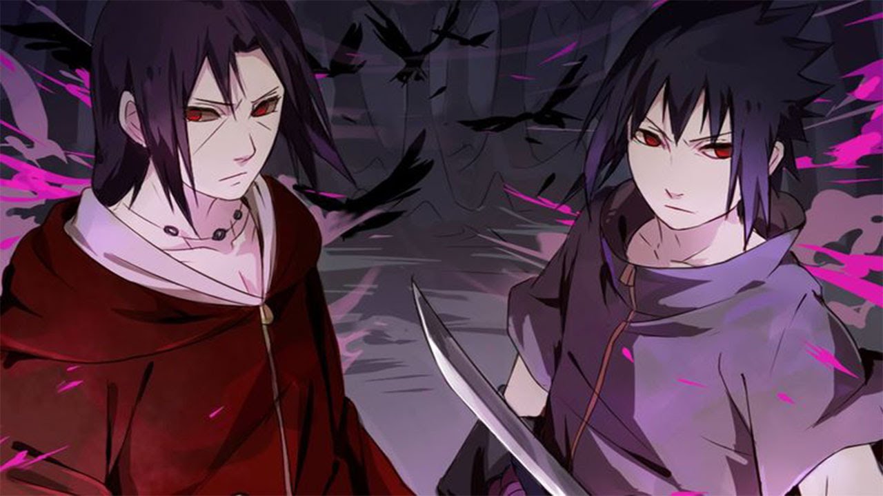 Sasuke and Itachi VS Kabuto Whisper in the Dark AMV