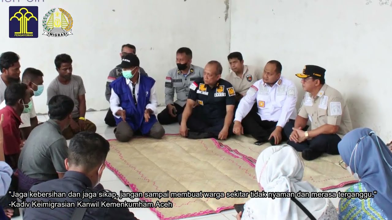 MONITORING TERHADAP PENGUNGSI ROHINGYA PADA EX-KANTOR IMIGRASI