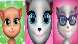 My Talking Cat Inna😻😻😻 New Update 2021 VS My Talking Cat Lily😻😻😻 VS My Talking Cat Lily 2 screenshot 3