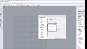 Rhino 3D Tutorial - Basic grid and units settings in Rhino 3D