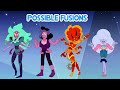 Possible fusions  (fan fusions)