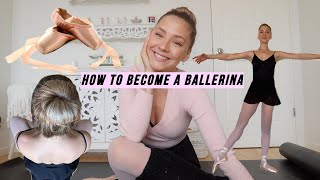 how to become a ballerina