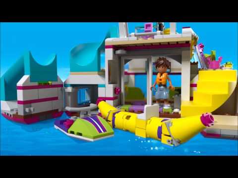 Smyths Toys - LEGO 41317 Friends Sunshine Catamaran