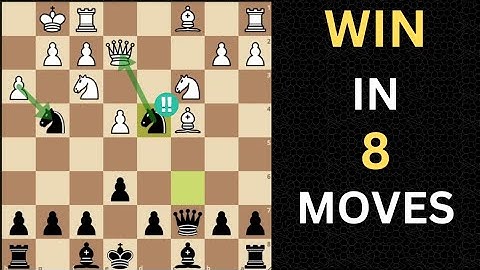 10 Chess traps in Sicilian defence with 85% WIN rate!!