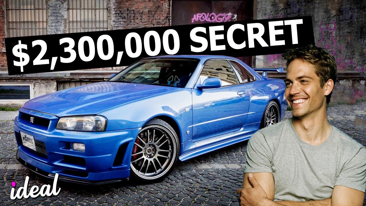 Paul Walker's INSANE 2.3 Million Dollar SECRET Stash Of Cars - YouTube