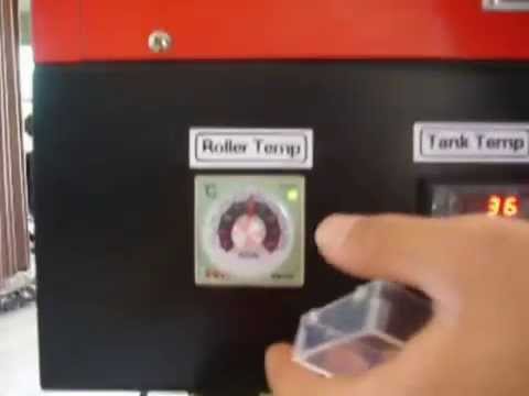Клеевая станция для нанесения клея тонким слоем - YouTube
