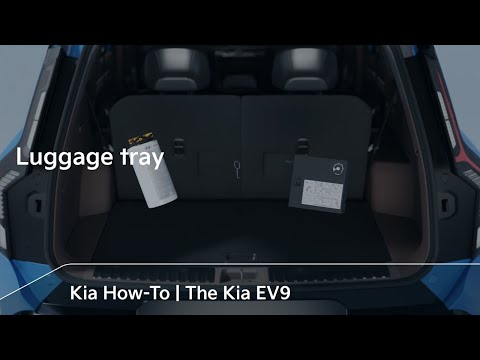 Luggage tray｜The Kia EV9