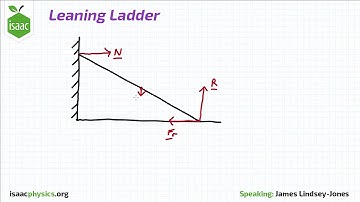 Leaning Ladder - Statics Level 4