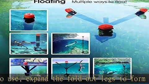 SOONSUN 4-in-1 Floating Selfie Stick for GoPro Hero 11, 10, 9, 8, 7, 6, 5, 4, 3, Max, Fusion, Sessi