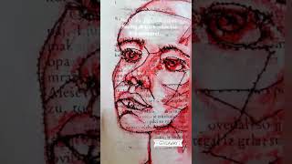 Stitched Book Page new habit from ex chocoholic