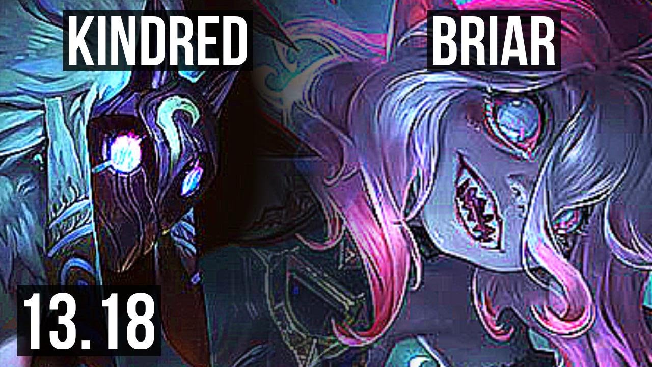 BRIAR vs KINDRED (JNG)  68% winrate, 15/2/6, Legendary, Rank 14