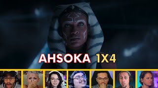 Reactors Reacting to ending of AHSOKA Episode 4 | Ahsoka 1x4 &quot;Fallen Jedi&quot;