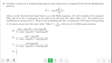 Mastering Statistical Mechanics: Solve JEST Physics Questions with Ease! | Part 2 | CSIR NET GATE