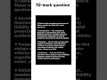 # compulsory insurance under MV Act,1988 (10-mark question).