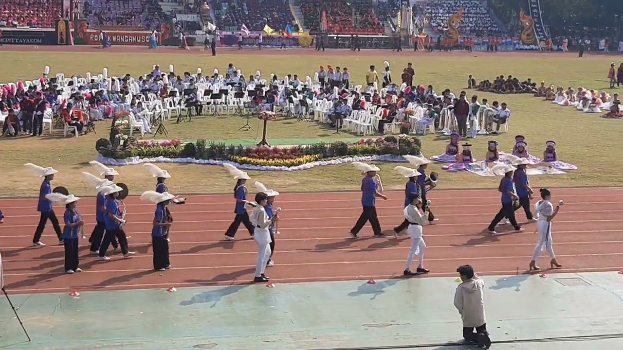 วงดุริยางค์โรงเรียนบ้านกาศประชานุเคราะห์ งานกีฑามัธยศึกษาปึ 2567