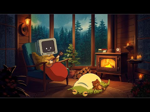 peaceful cozy rainy day 🌧 calm your anxiety, relaxing music - lofi hip hop mix - aesthetic lofi