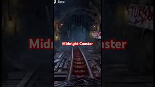 Midnight Coaster #shorts #scary #horror #ai #entertainment