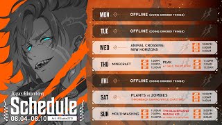 ♦ ▼✯▼ ♦ 𐂯 DINOBOI'S FREE CHAT & SCHEDULE | Week 31 𐂯 ♦ ▼✯▼ ♦