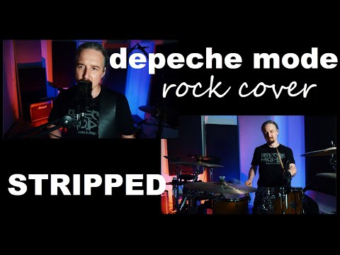 Depeche Mode - Stripped (one man rock cover)