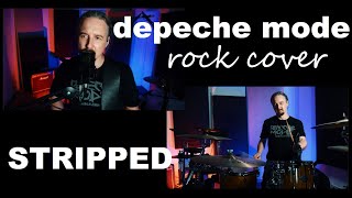 Depeche Mode - Stripped (one man rock cover)