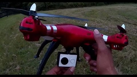 SYMA X8HG CHEAP CAMERA UPGRADE (USE YOUR OWN CAMERA)