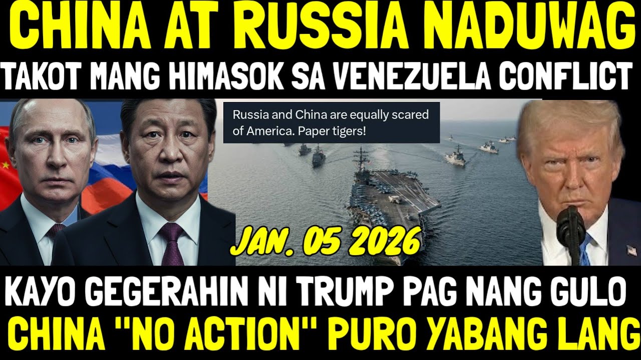 TRUMP DIREKTANG PINAG BANTAAN ANG CHINA AT RUSSIA! DON'T FVCK AMERICA! PUTIN AT XI NADUWAG NA