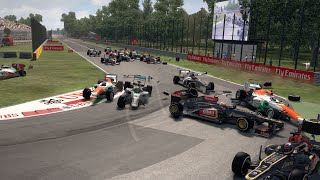 The most epic Formula 1 crashes Crash simulations The Formula 1 game