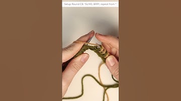 Setting up for Brioche Rib Stitch #briocheknitting #knittingpattern