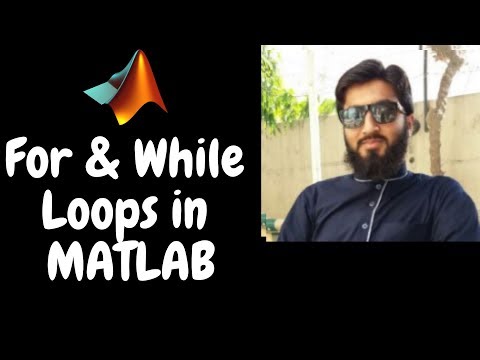 For and While Loops in MATLAB | Math with Umair
