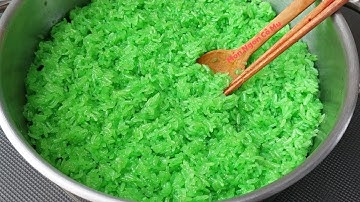 XÔI LÁ DỨA NƯỚC CỐT DỪA nấu  theo kiểu này  béo thơm mềm dẻo để qua ngày không bị cứng